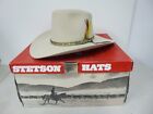Stetson 4X Beaver Belly Western Cowboy Hat Size 7 1/4 With Box