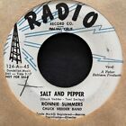 Ronnie Summers 1959 Rockabilly 45 on Radio ~ Salt and Pepper ~ Promo ~ Hear