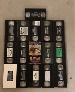 Huge lot of 16 VHS Tapes