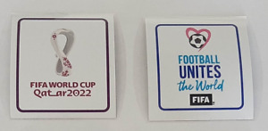 WORLD CUP QATAR 2022 PATCH SET TOPPA BADGE MEXICO USA BRAZIL FOOTBALL SOCCER