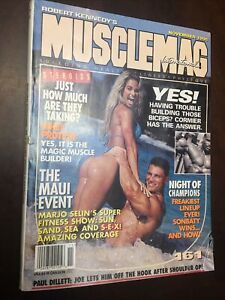 Musclemag International Magazine November 1995 Amy Fadhli & Paul DeMayo