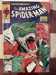 Amazing Spider-man #313 Lizard Todd Mcfarlane Cover Marvel Comics 1989