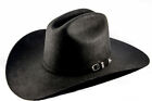 Monte Rey Felt Hat, Size 58 (7 1/4) Cowboy Hats, Black