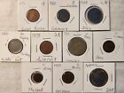 10 pc. Mixed Foreign Coins -Various Denominations, Conditions & Composites Lot 3