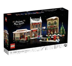 LEGO 10308 Winter Holiday Main Street CHRISTMAS Village For Adults Brand New SB