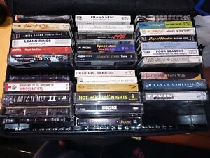 Cassette Tapes Lot Of 30 With Vintage Conductor Brand Carrying Case