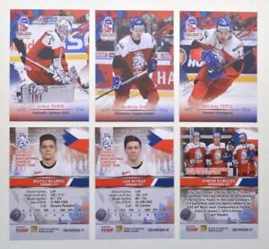 2020 BY cards IIHF U20 World Championship Team Czech Republic Pick a Player Card