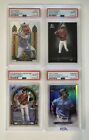 Lot Of 4 Graded MLB Sports Cards Topps Bowman PSA 10