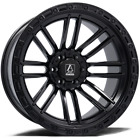 AXE ICARUS Satin Black 20x10 -19 6x135-6x139.7 Wheel Single Rim