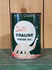 New ListingVintage Original Sinclair Opaline Motor Oil Quart Can Red Dino Qt