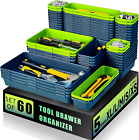 Box Organizer Tray, Toolbox Desk Drawer Organizer Tool Box Tray Toolbox