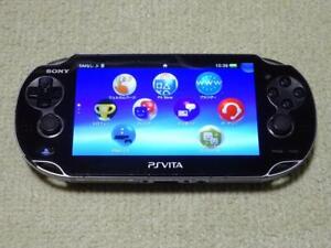 PS Vita PCH-1000 PCH-1100 Crystal Model Console only used