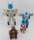 Vintage Transformers G1 TOPSPIN ULTRA MAGNUS SWERVE CINDERSAUR Lot - READ!