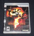 Resident Evil 5 (Sony PlayStation 3 PS3, 2009) CIB Complete w/ Manual Tested