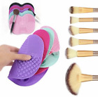 Makeup Brush Cleaner Pad Washing Scrubber Board Cleaning Mat Hand Tool Lotus