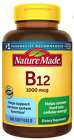 Nature Made 400 Softgels Vitamin B12 1000 mcg, EXP 09/2025