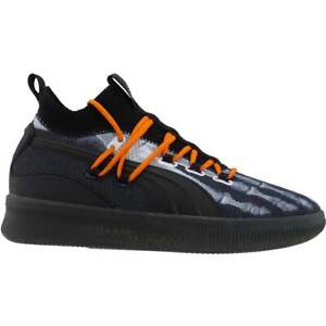 Puma Clyde Court XRay Basketball  Mens Black Sneakers Athletic Shoes 191895-01