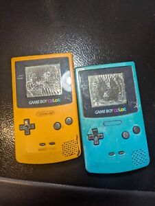 Gameboy Color Console, Lot of 2, Parts Only