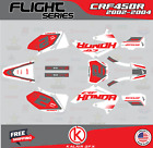 Graphics Kit for Honda CRF450R (2002-2004) flight - GREY