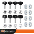 Universal Easy On Off Hard Top Fastener Nuts Bolts Fit For Jeep Wrangler TJ YJ (For: More than one vehicle)