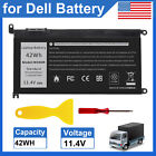 WDX0R Battery for Dell Inspiron 5570 P75F001,7560 7572 Latitude 3480 WDXOR 42Wh