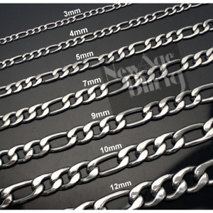 Stainless Steel Figaro Chain 7