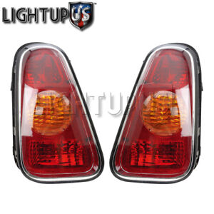 Left Right Sides Pair Rear Brake Tail Lights for 2002-2006 MINI COOPER HATCHBACK (For: More than one vehicle)