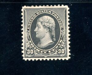 USAstamps Unused VF US 1890 Jefferson Scott 228 OG MHR SCV $300