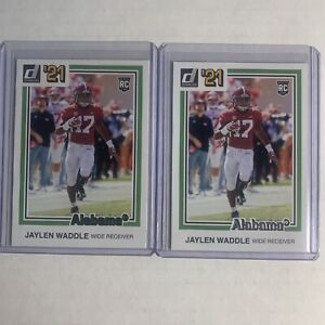 New Listing2021 Panini Chronicles Donruss JAYLEN WADDLE  #38 RC Base/ Green Dolphins