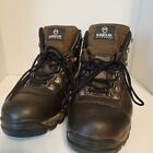 Magellan Outdoors Men's Hiking Brown Leather Boots Sz 13 Wide Comfort/Safety  S1