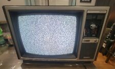 Vintage 1981 Wood Grain Panasonic TV 19” CT-9020 Electrotune
