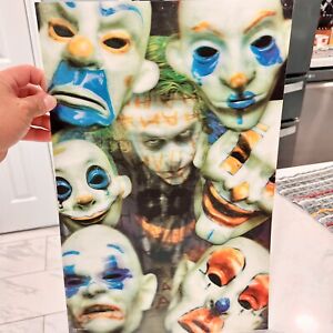 Batman The Dark Knight Joker 3D Poster Heath Ledger Lenitcular Real-D 11” x 17”