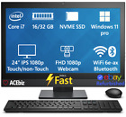 Dell i7 24” All In One Desktop Computer AIO PC WiFi 6e Windows 11 pro 7440 7450