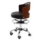 Quality Hydraulic Rolling Swivel Saddle Stool Salon Spa Tattoo Chair w/ Backrest