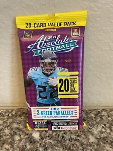 Panini Absolute Football Sports Trading Card value Pack - 20 Card 🏈🔥