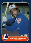 1986 Fleer Montreal Expos Baseball Card #246 Andre Dawson