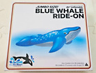 Inflatable Horseplay Large Blue Whale size 213cm 84