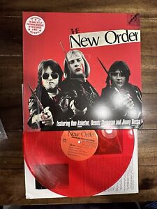 The New Order Self Title Vinyl Limited Edition Red 1977 Stooges MC5 Brand NM