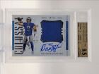 MATTHEW STAFFORD 2018 NATIONAL TREASURES COLOSSAL PATCH AUTO /25 BGS 9.5 Q2110