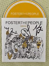 Autographed FOSTER THE PEOPLE Torches CD SIGNED  Newbury Comics