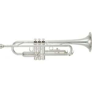 Brand New YAMAHA Trumpet - YTR 2330S in SILVER PLATE - SHIPS FREE WORLDWIDE