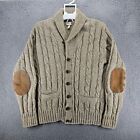 Vintage Brooks Brothers Brooksgate Men's Cardigan Sweater Medium Made In USA - M