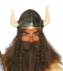 Barbarian Viking Warrior Helmet Costume With Horns Fancy Dress LARP Comic