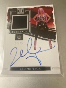 New ListingZelina Vega 2023 WWE Impeccable Autograph Relic 14/75