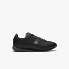 Men LACOSTE Angular Leather Sneakers