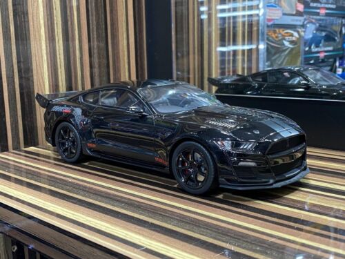 1/18 Diecast Ford Mustang Shelby GT500 Dragon Snake Black GT Spirit Model Car