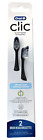 Oral-B Clic Toothbrush Ultimate Clean Replacement Brush Heads, Black, 2 Count