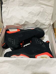 😱Nike Air Jordan 6 Retro Black Infrared Shoes, Michael Jordan 🤩BRAND NEW!!