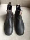 Blundstone Dress Chelsea Boots, Stout Brown.  Size Aus 10/US 11.  Lightly Used.
