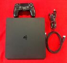 New ListingSony PS4 PlayStation 4 Slim 1 TB 1TB Console Bundle With OEM Controller & Cords